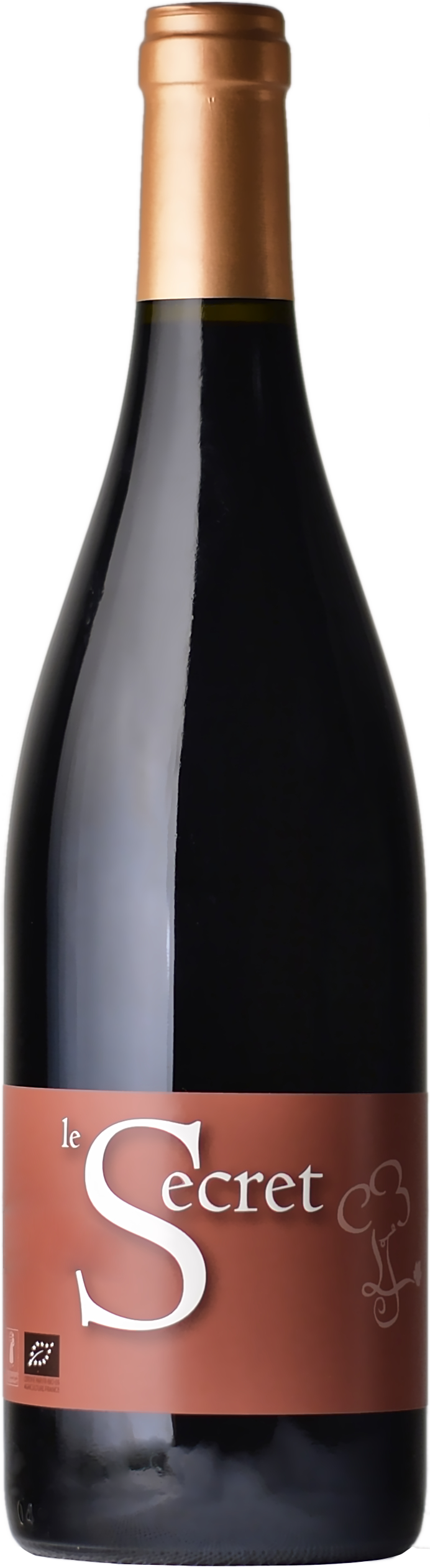Bouteille de Vin de France rouge Le Secret Domaine des 3 Cellier